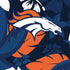 NFL Denver Broncos Tropical Print Moto E5 Play Skin